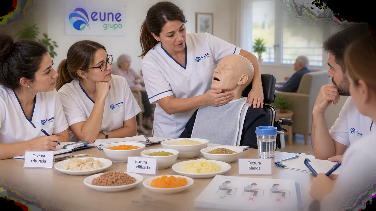 Disfagia y prevención de atragantamientos en residencias | Grupo Eune